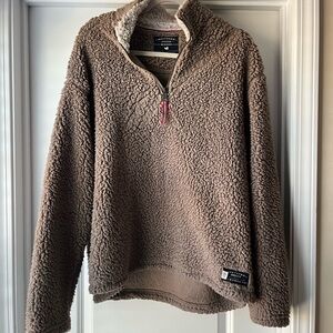 Southern Marsh Taupe Sherpa Jacket
